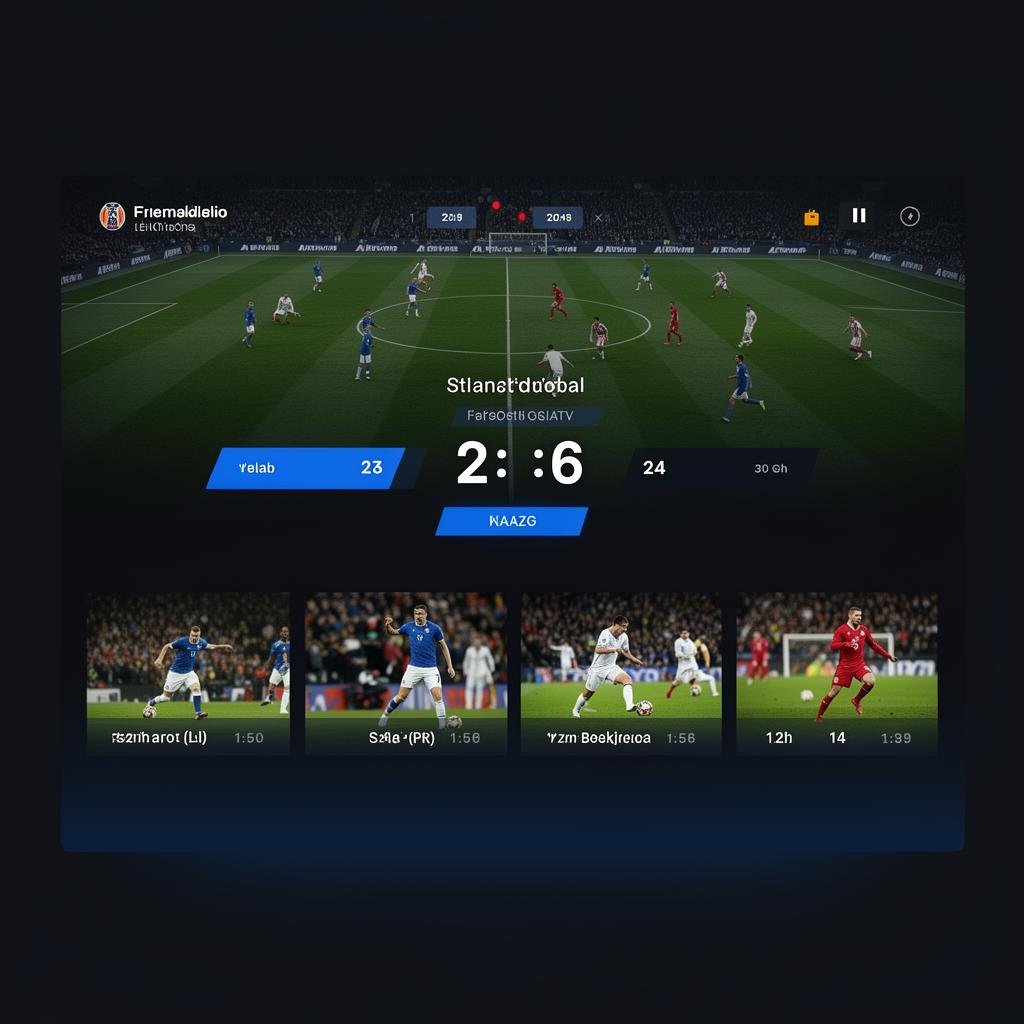 Live sports streaming